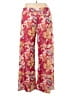 West Loop Floral Red Casual Pants Size M (estimated) - photo 2