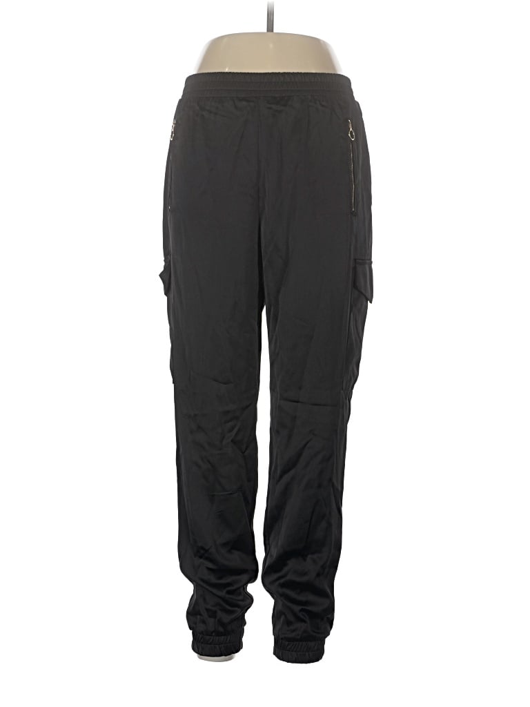 Pre-owned Fashion Nova Cargo Pants In Black