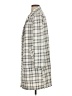 MELLODAY Plaid Ivory Coat Size S - photo 5