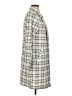 MELLODAY Plaid Ivory Coat Size S - photo 4