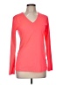 Nike 100% Polyester Orange Long Sleeve T-Shirt Size M - photo 1