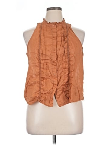 a.n.a. A New Approach Sleeveless Blouse (view 1)