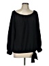 Vince Camuto 100% Polyester Black Long Sleeve Blouse Size L - photo 1