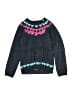 Hatley Hearts Blue Pullover Sweater Size 10 - photo 1