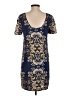Madewell 100% Polyester Paisley Blue Casual Dress Size XS - photo 2
