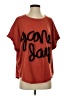 Bibi Red Short Sleeve Top Size S - photo 1