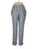 Sigrid Olsen Print Blue Casual Pants Size M - photo 1