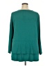 Susan Graver Teal 3/4 Sleeve Top Size 2X - photo 2