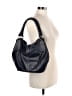 Firenze 100% Leather Solid Blue Leather Hobo One size - photo 2