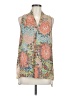 Spense 100% Polyester Orange Sleeveless Blouse Size M - photo 1