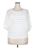 Cha Cha Vente White Short Sleeve Top Size XL - photo 1