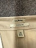 L.L.Bean 100% Cotton Solid Tan Khakis Size 20 Petite - photo 4