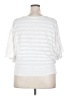 Cha Cha Vente White Short Sleeve Top Size XL - photo 2