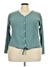 ExOfficio Teal Long Sleeve Blouse Size 2X (estimated) - photo 1