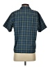 Marmot 100% Polyester Plaid Blue Short Sleeve Blouse Size S - photo 2