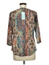 Wiholl Teal 3/4 Sleeve Blouse Size M - photo 2