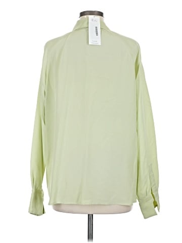 Luca Luca Long Sleeve Silk Top (view 2)