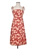 Timing 100% Polyester Tropical Red Cocktail Dress Size S - photo 1