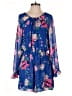 Express Floral Blue Romper Size M - photo 1