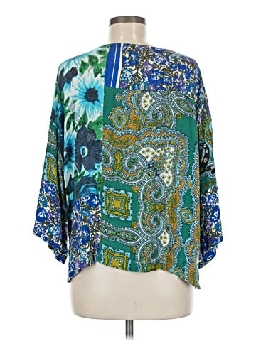 Tiny 3/4 Sleeve Blouse (view 2)