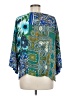 Tiny Blue 3/4 Sleeve Blouse Size M - photo 2