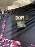 DKNY 100% Polyester Floral Blue Casual Dress Size 4 (petite) - photo 7