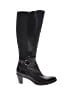 Attilio Giusti Leombruni 100% Leather Black Boots Size EU (IT) 38 1/2 / US 8 1/2 - photo 1