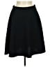 ECI Solid Black Casual Skirt Size M - photo 1