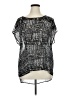 Torrid 100% Polyester Black Short Sleeve Blouse Size 1X Plus (1) - photo 1