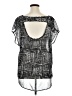 Torrid 100% Polyester Black Short Sleeve Blouse Size 1X Plus (1) - photo 2