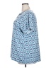 Croft & Barrow Plus Blue Short Sleeve Blouse Size XXL (estimated) - photo 5