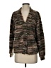 Shein 100% Polyester Tweed Brown Cardigan Size 2 - photo 1