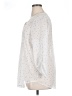 Daniel Rainn 100% Polyester Stars Ivory 3/4 Sleeve Blouse Size XL - photo 5