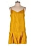 Rag & Bone 100% Silk Solid Yellow Romper Size 4 - photo 1