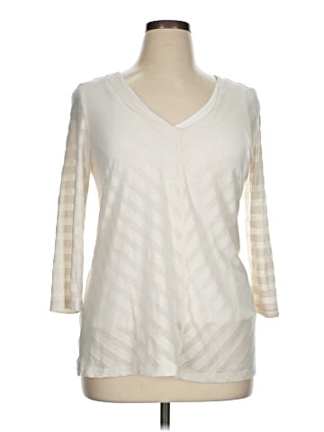 Miraclesuit 3/4 Sleeve Top (view 1)