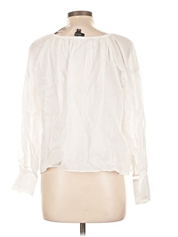J.Crew Collection Long Sleeve Blouse (view 2)