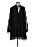 Thirty/Thirty 100% Polyester Black 3/4 Sleeve Top Size XS - photo 1