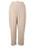 Open Edit Solid Tan Casual Pants Size 4X - photo 1