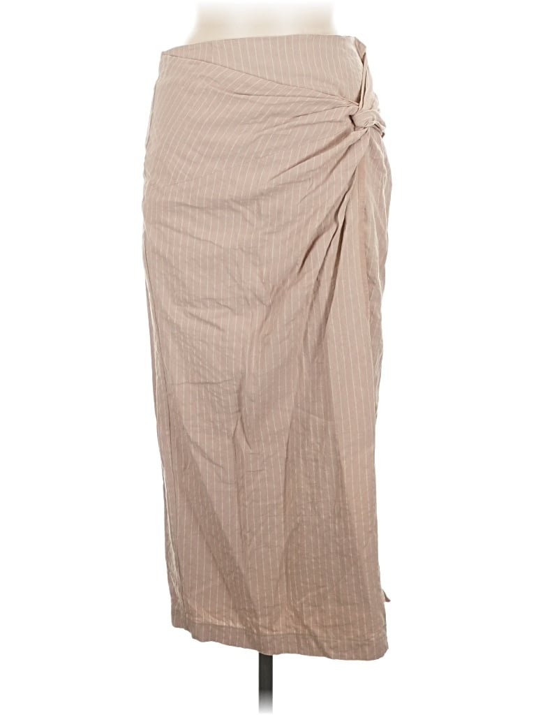 Pre-owned Showpo Casual Skirt In Tan