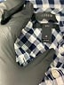 J.Crew Checkered-gingham Blue Long Sleeve Button-Down Shirt Size 6 - photo 7