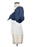 Blue Blush 100% Cotton Blue Short Sleeve Top Size S - photo 5