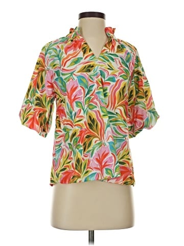 THML Short Sleeve Blouse (view 1)