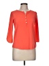 Penelope 100% Polyester Orange 3/4 Sleeve Blouse Size M - photo 1
