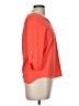 Penelope 100% Polyester Orange 3/4 Sleeve Blouse Size M - photo 4