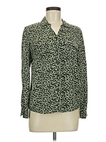 Blue Sol Long Sleeve Blouse (view 1)