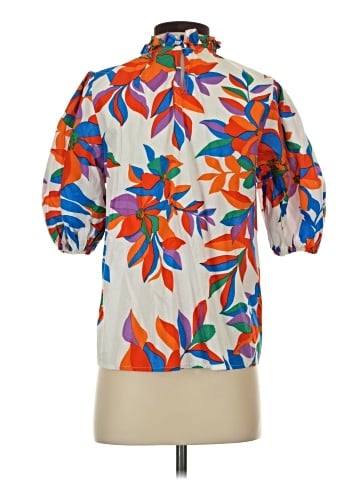 Flying Tomato 3/4 Sleeve Blouse (view 2)
