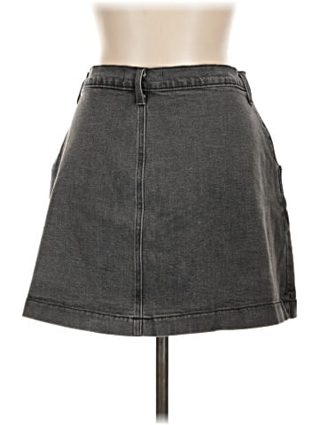 Just Black Denim Skirt (view 2)