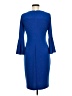 Calvin Klein Solid Blue Cocktail Dress Size 8 - photo 2