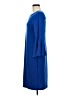 Calvin Klein Solid Blue Cocktail Dress Size 8 - photo 5