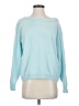 Pilcro 100% Cashmere Solid Blue Cashmere Pullover Sweater Size S - photo 1